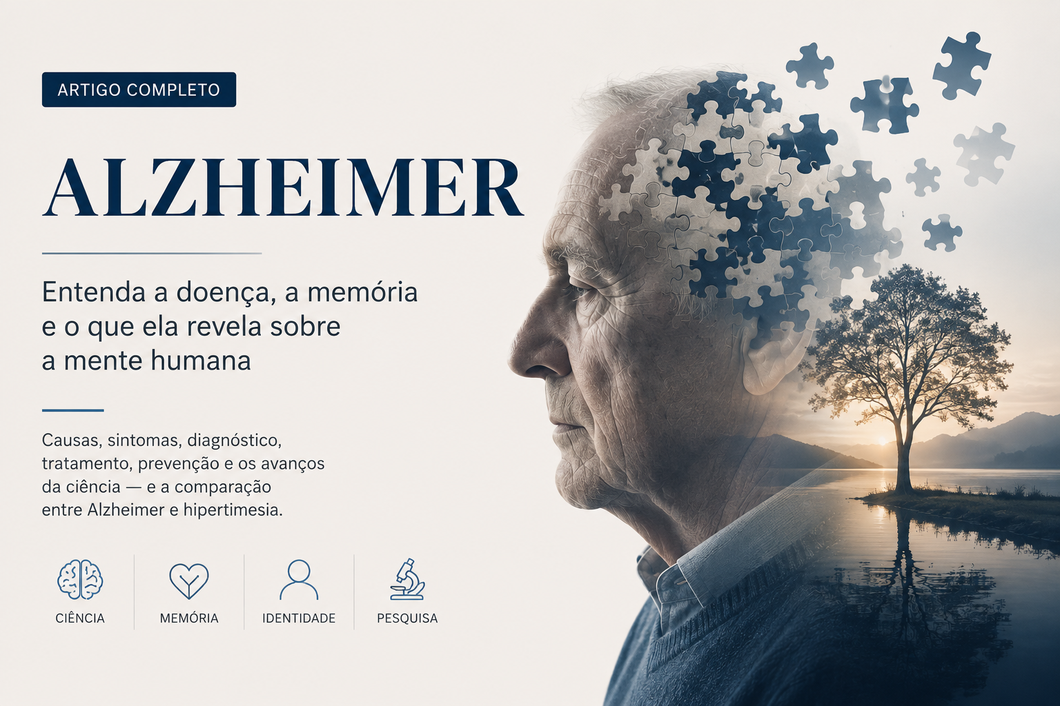 Alzheimer: Entenda a doença, como ela afeta a memória e o que revela sobre a mente humana